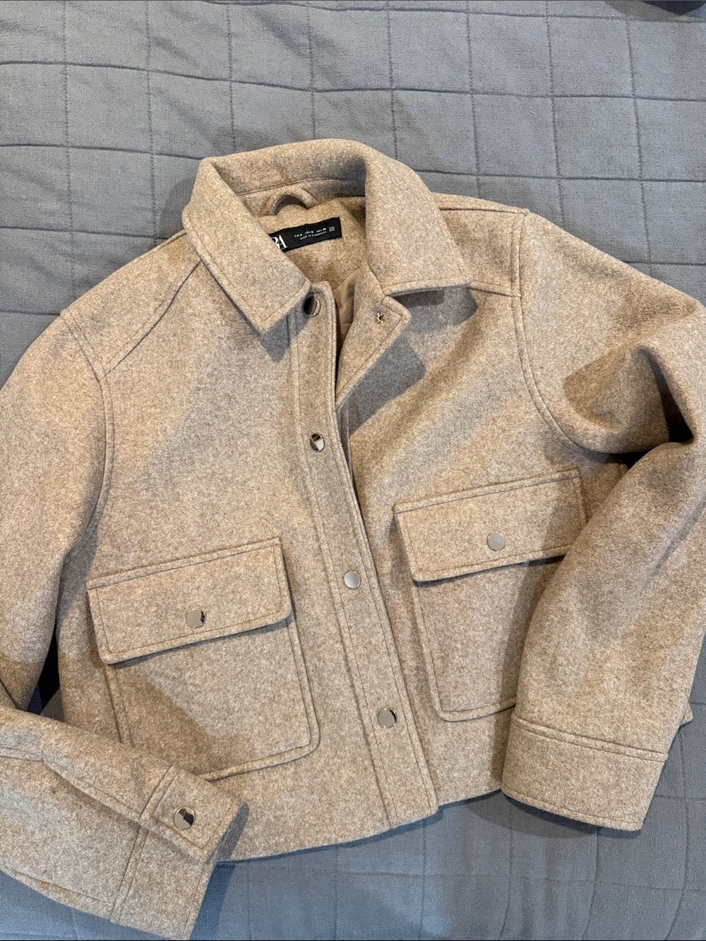 Zara women’s Cropped Jacket
